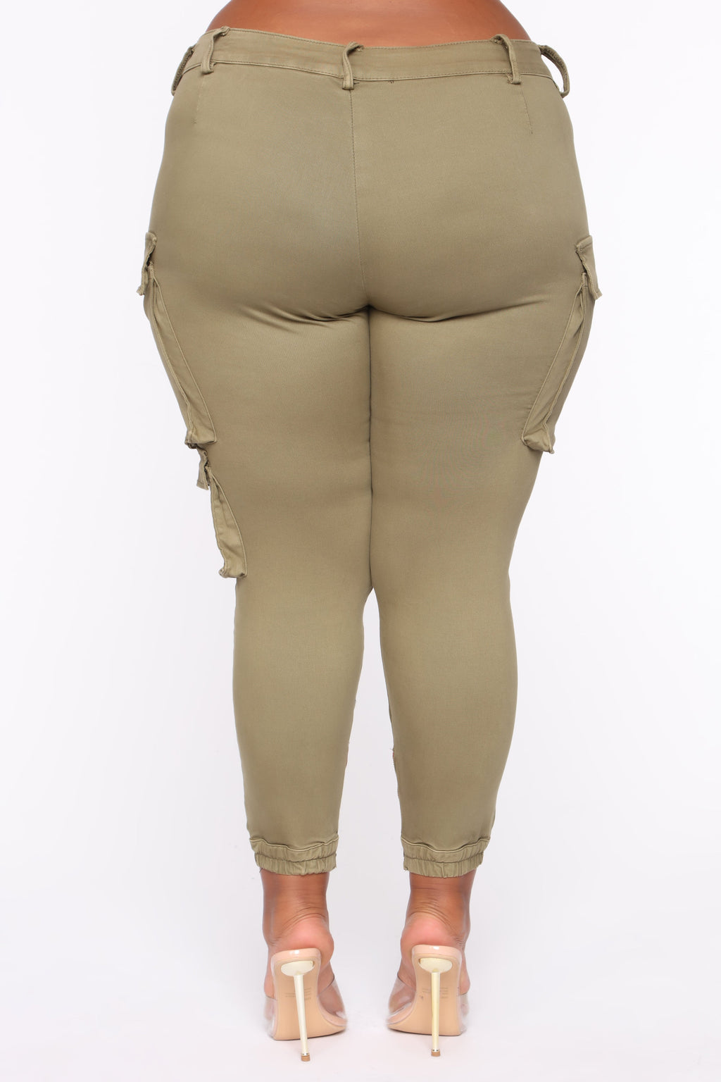 Kalley Cargo Pants - Olive