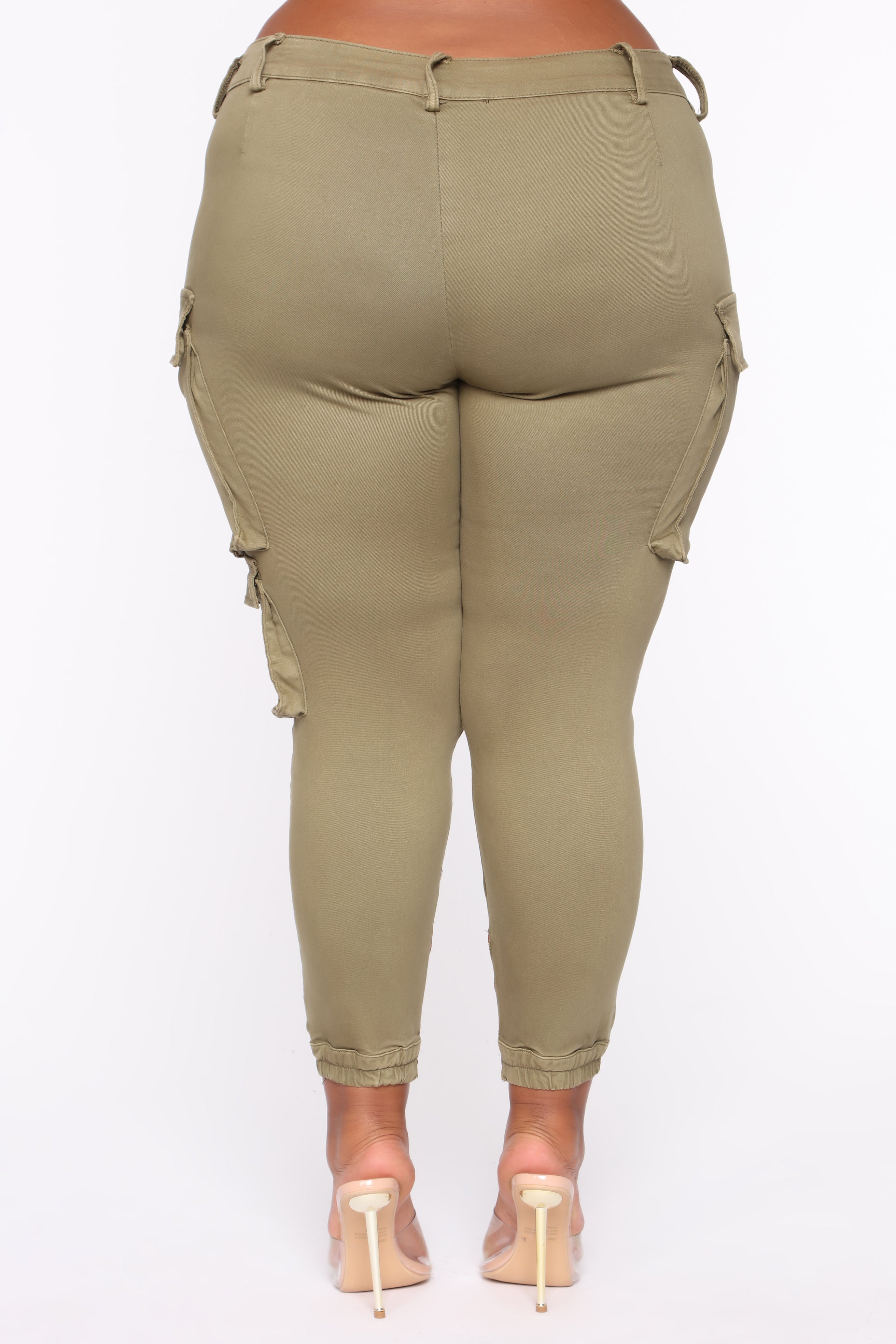 Kalley Cargo Pants - Olive