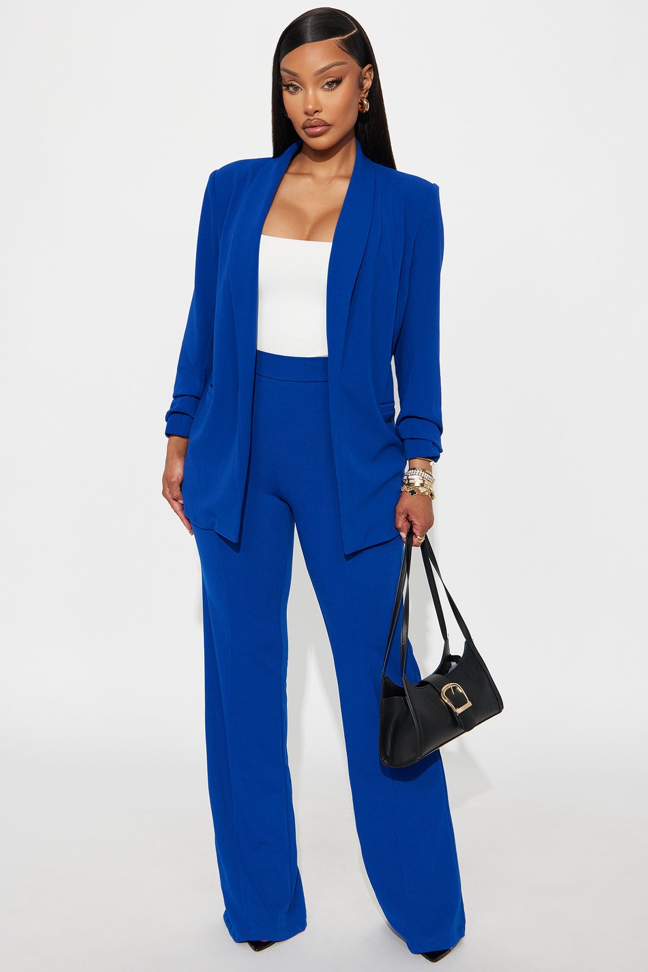 The Celine Blazer - Royal