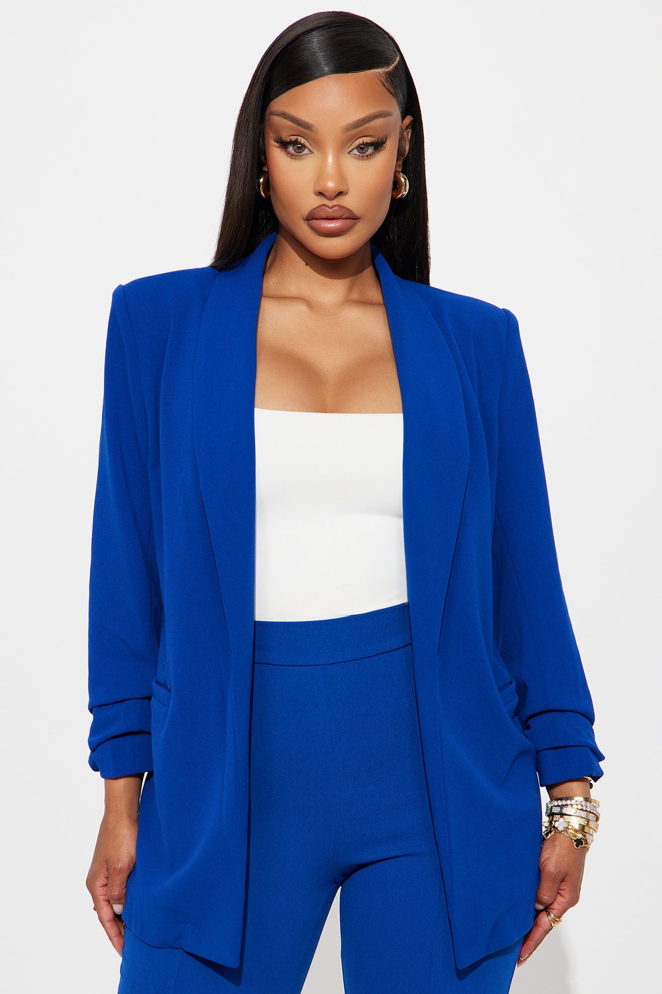 The Celine Blazer - Royal
