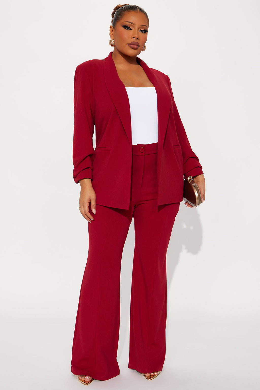 The Celine Blazer - Red