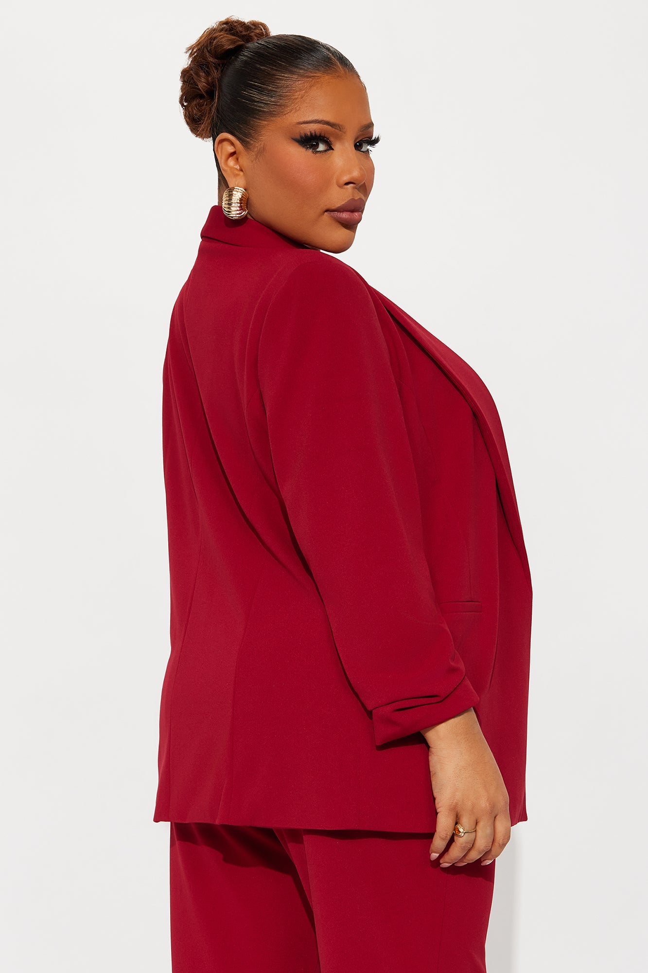 The Celine Blazer - Red