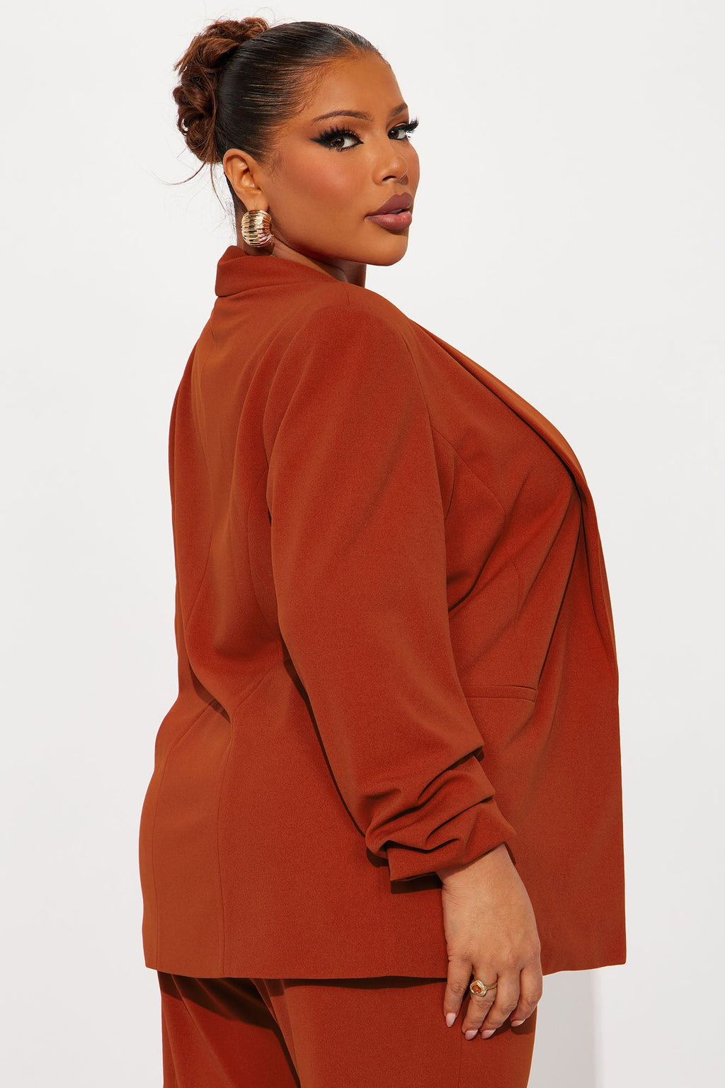 The Celine Blazer - Rust