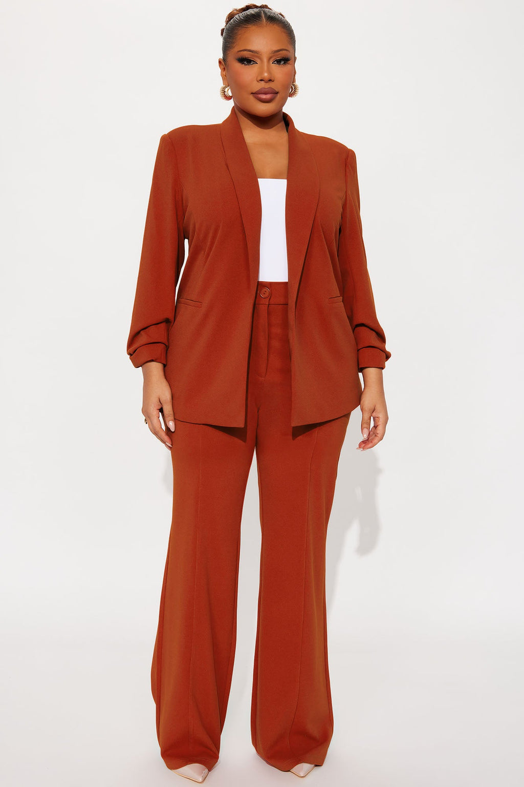 The Celine Blazer - Rust