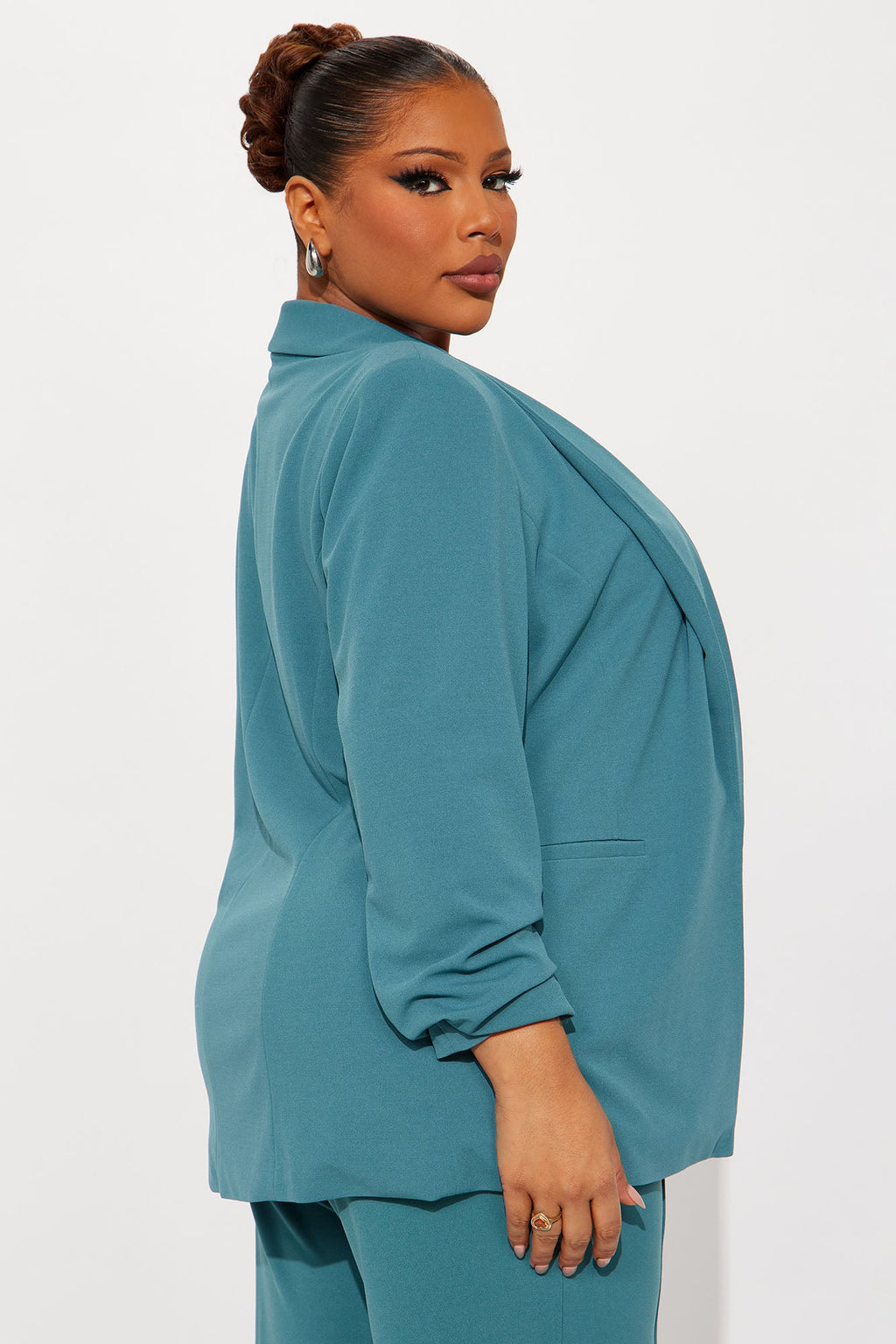 The Celine Blazer - Jade