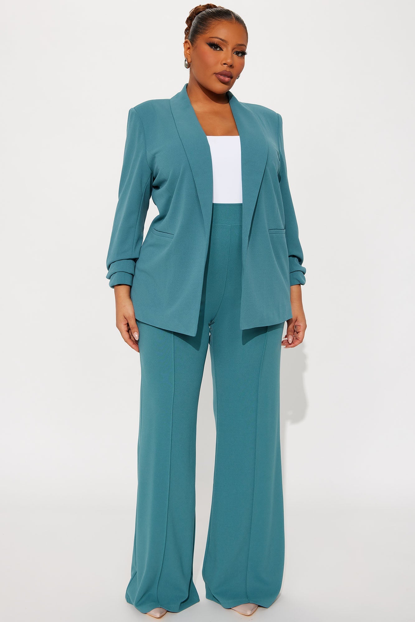 The Celine Blazer - Jade