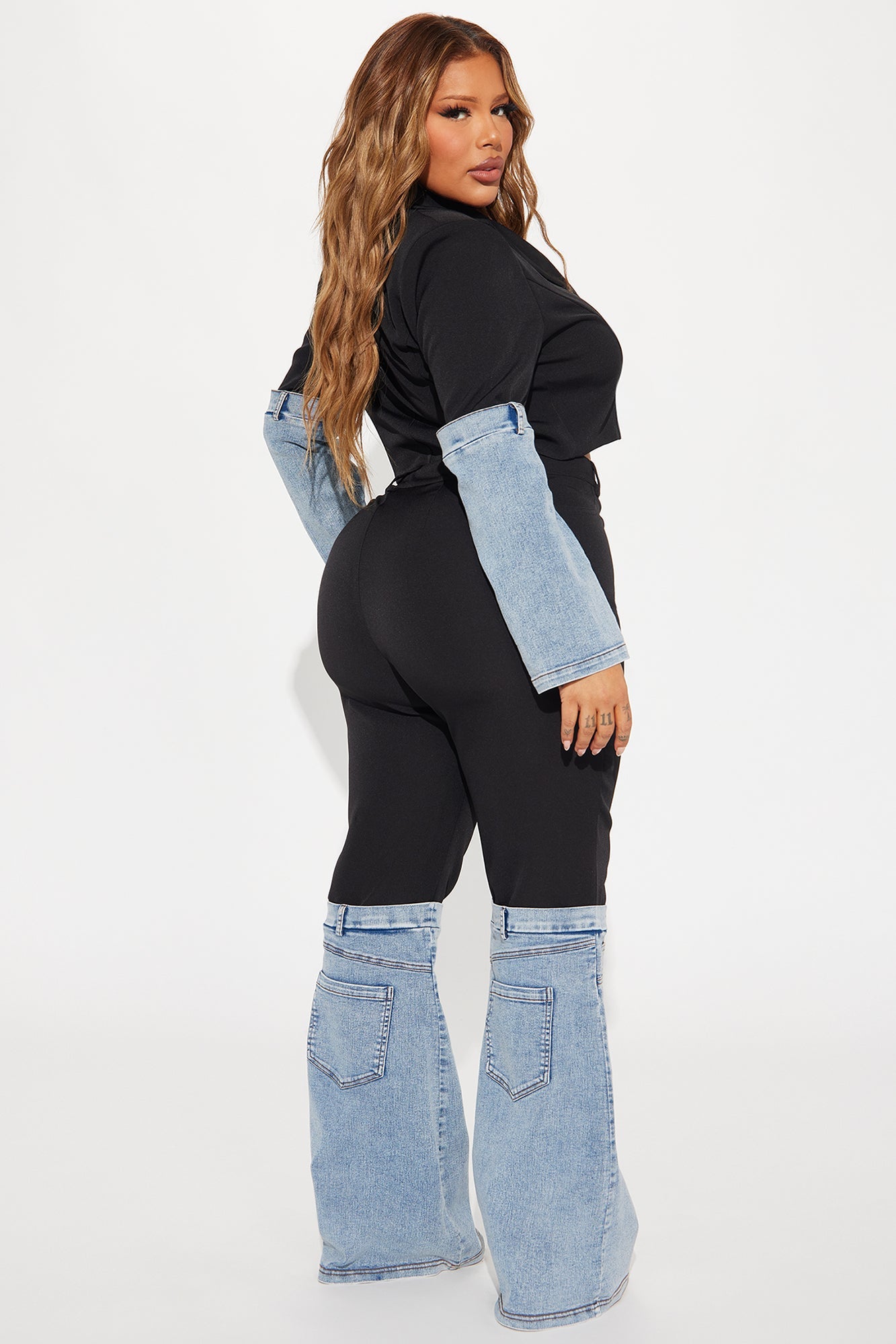 Top Of The Game Pant Set - Black
