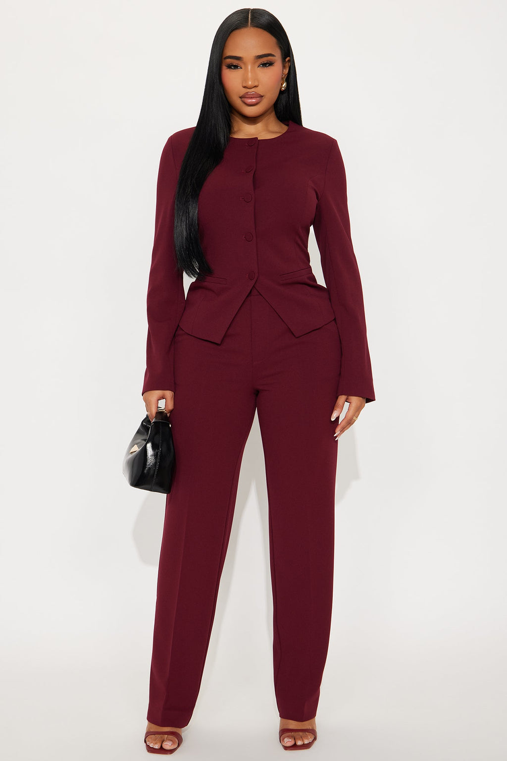 Mission Accomplished Blazer - Burgundy