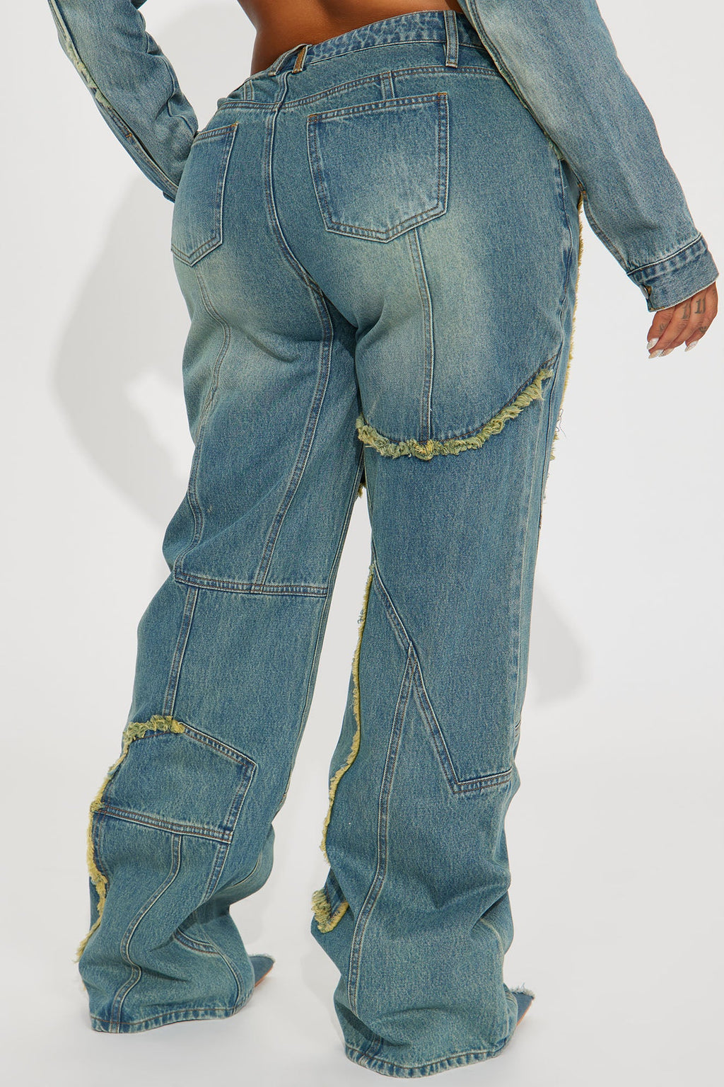 Belmont Baggy Tinted Jean - Medium Wash