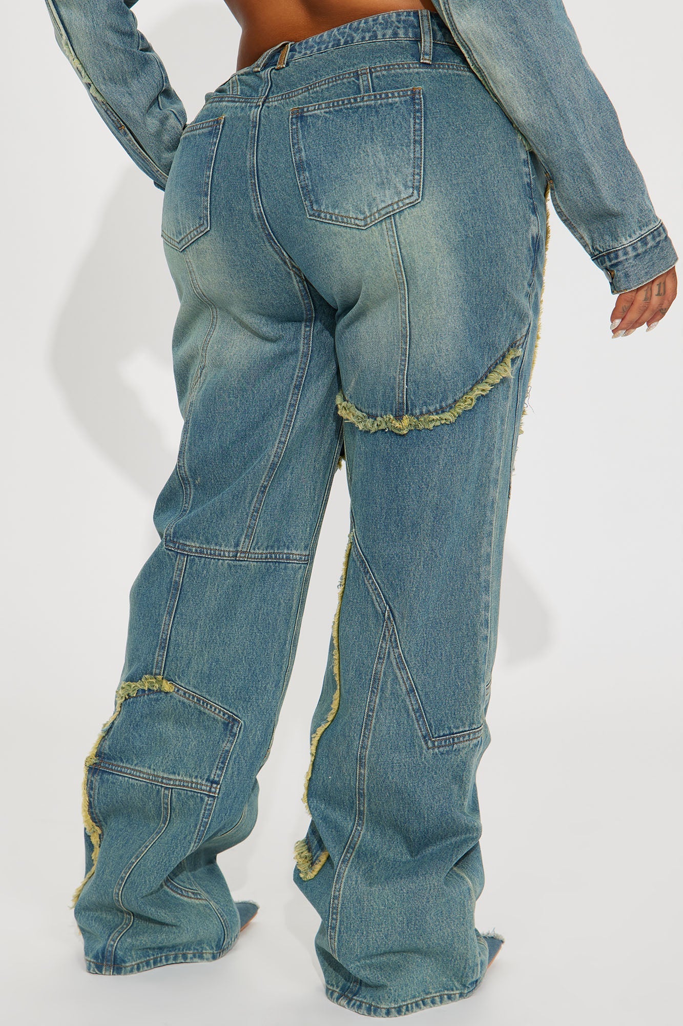 Belmont Baggy Tinted Jean - Medium Wash