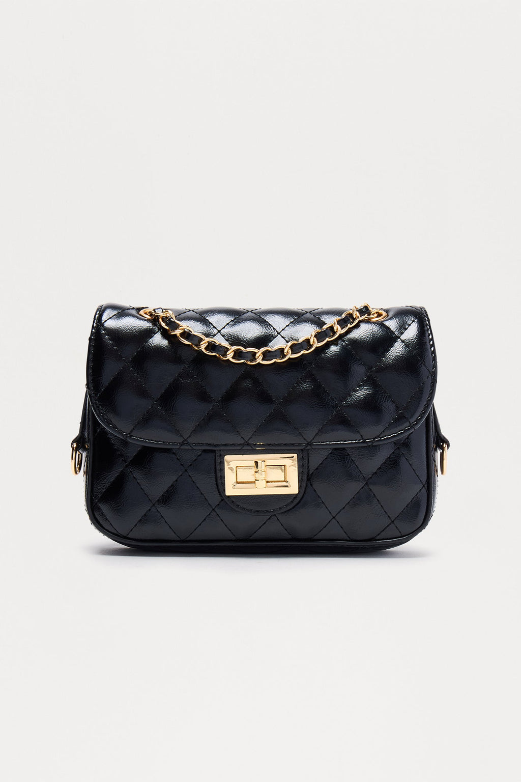 Born A Lover Crossbody Handbag - Black