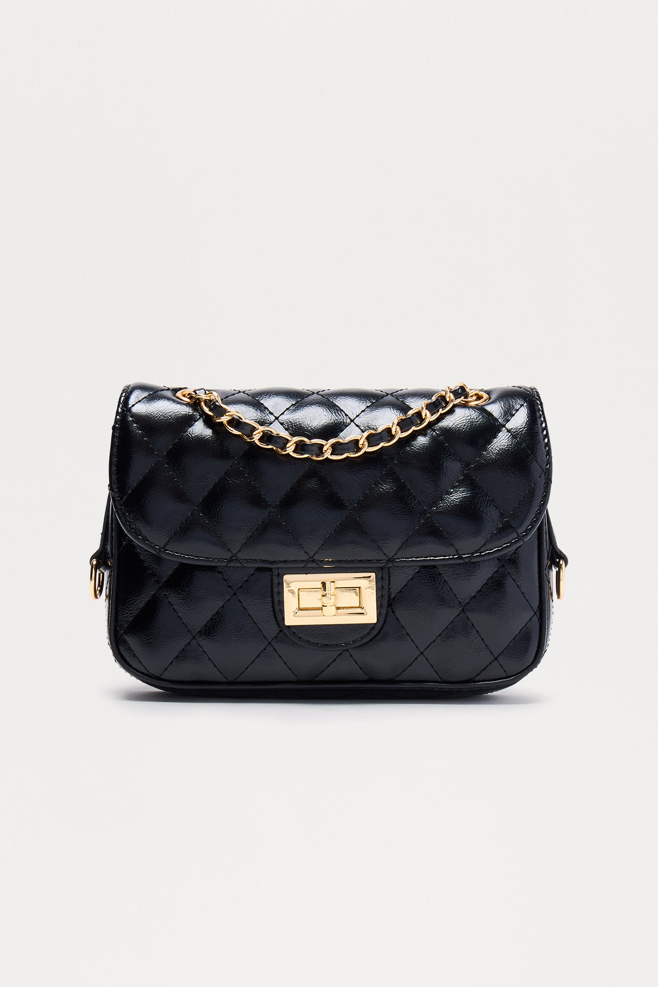 Born A Lover Crossbody Handbag - Black