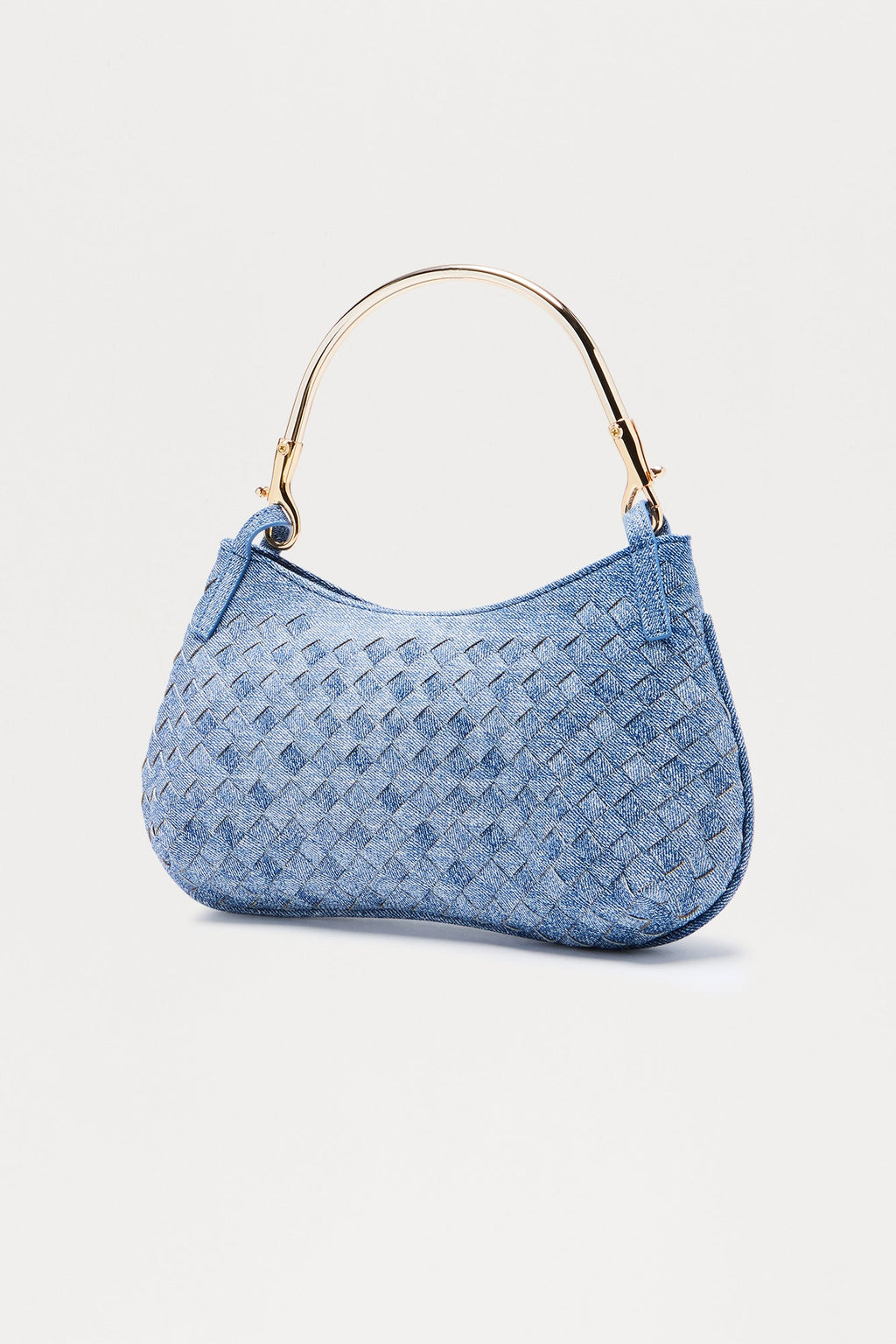 Dreaming About You Faux Leather Satchel - Denim