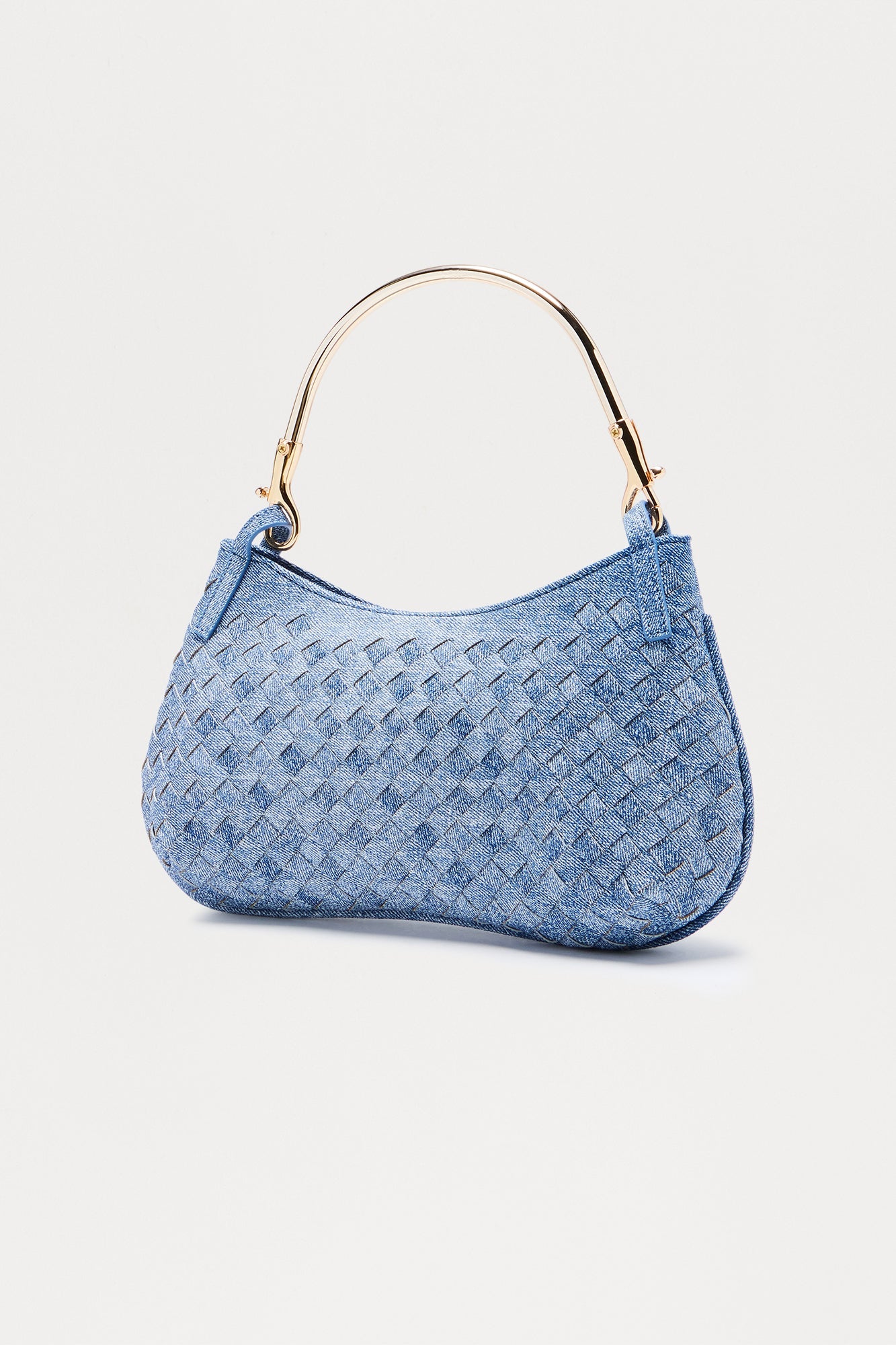 Dreaming About You Faux Leather Satchel - Denim