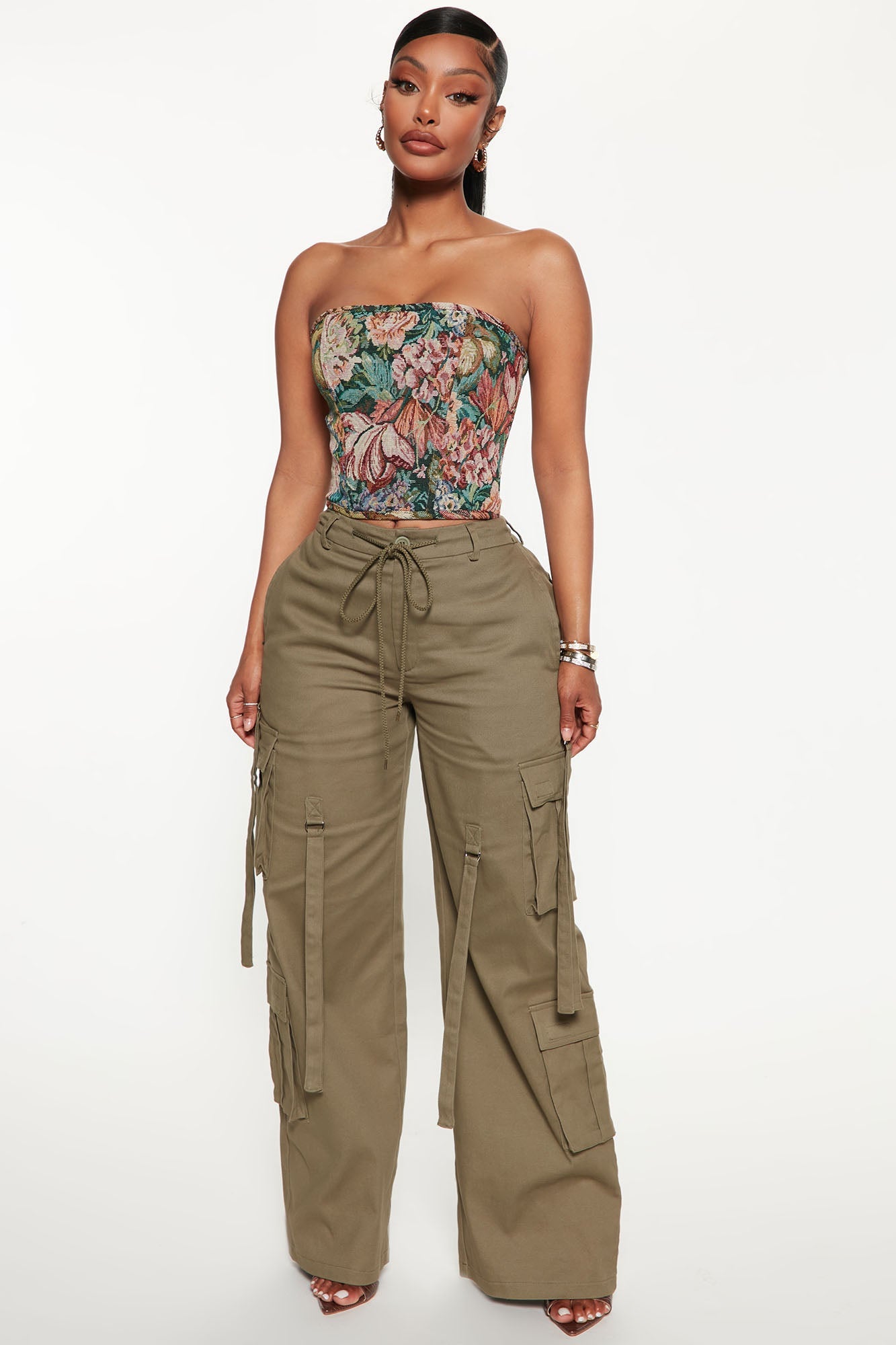 One Of A Kind Corset Top - Multi Color