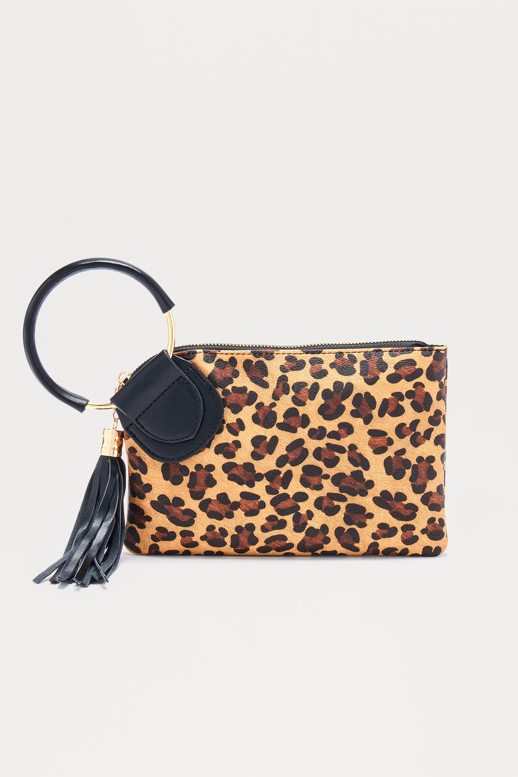 Leaving You On Read Clutch - Leopard
