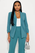 The Celine Blazer - Jade