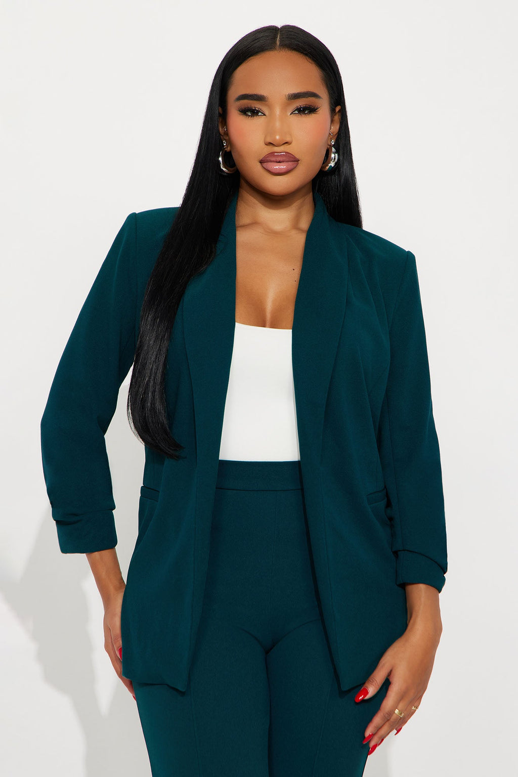 The Celine Blazer - Hunter