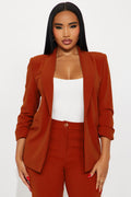 The Celine Blazer - Rust