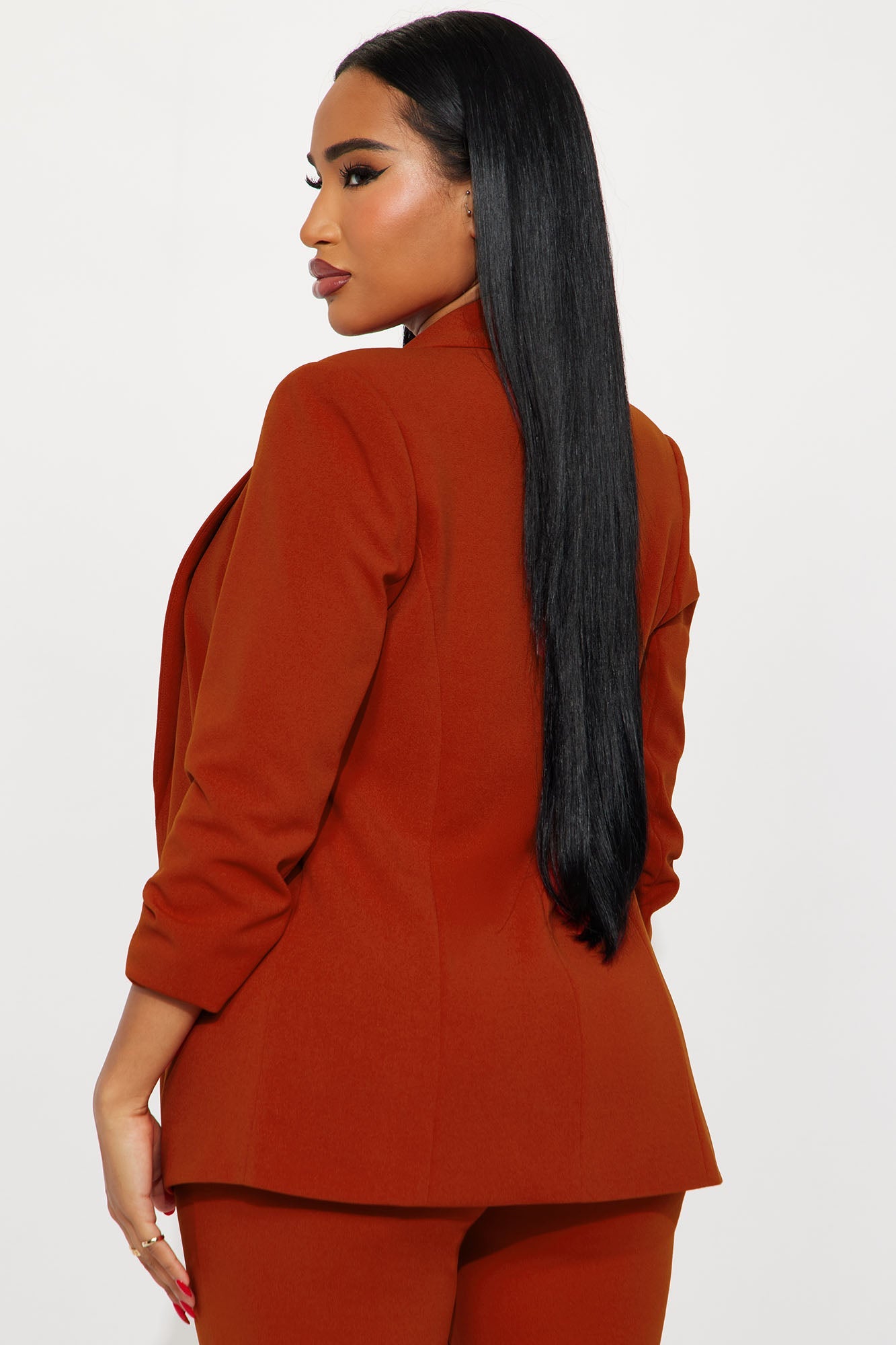 The Celine Blazer - Rust