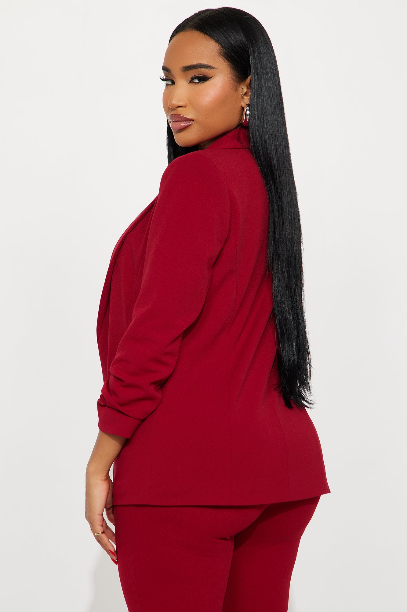 The Celine Blazer - Red