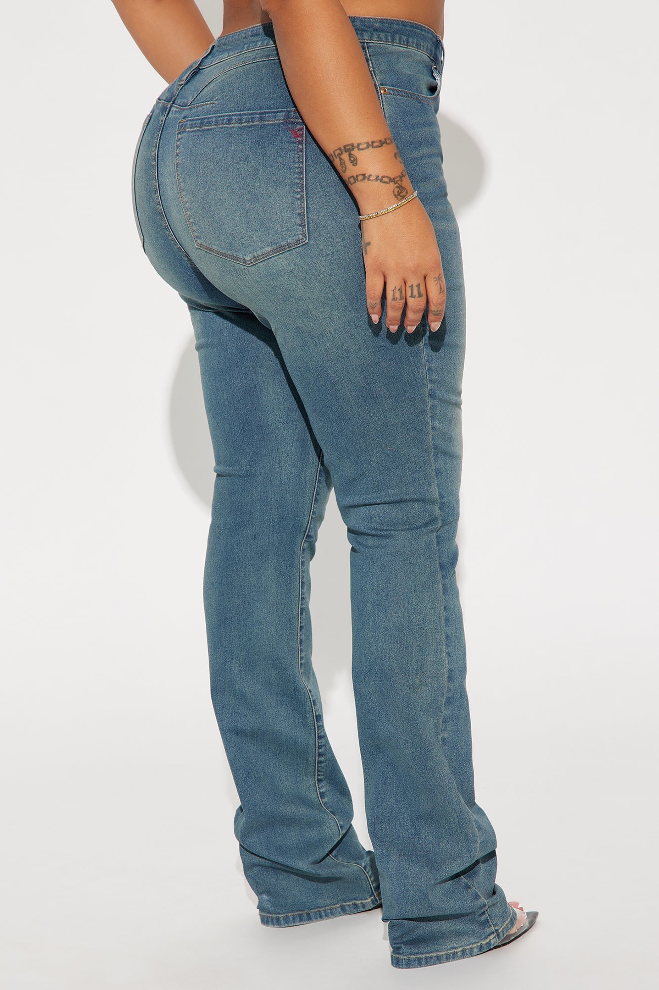 Tall Memphis Stretch Booty Lifter Bootcut Jean - Medium Wash