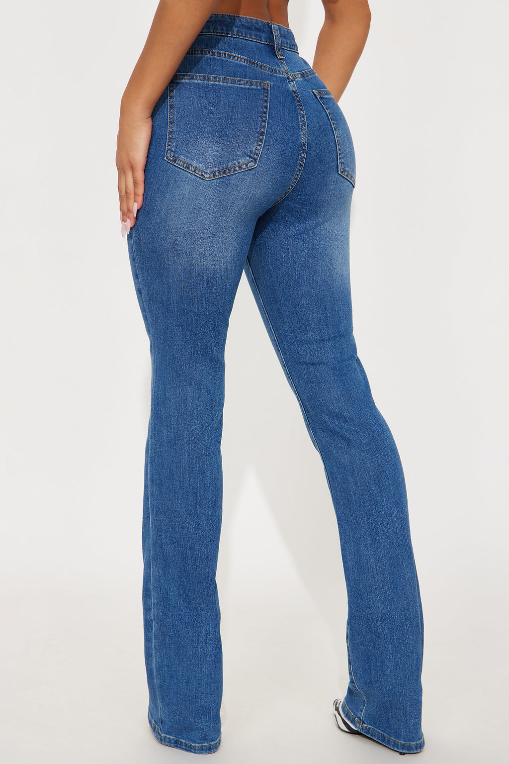 Tessa High Rise Bootcut Jeans - Medium Wash