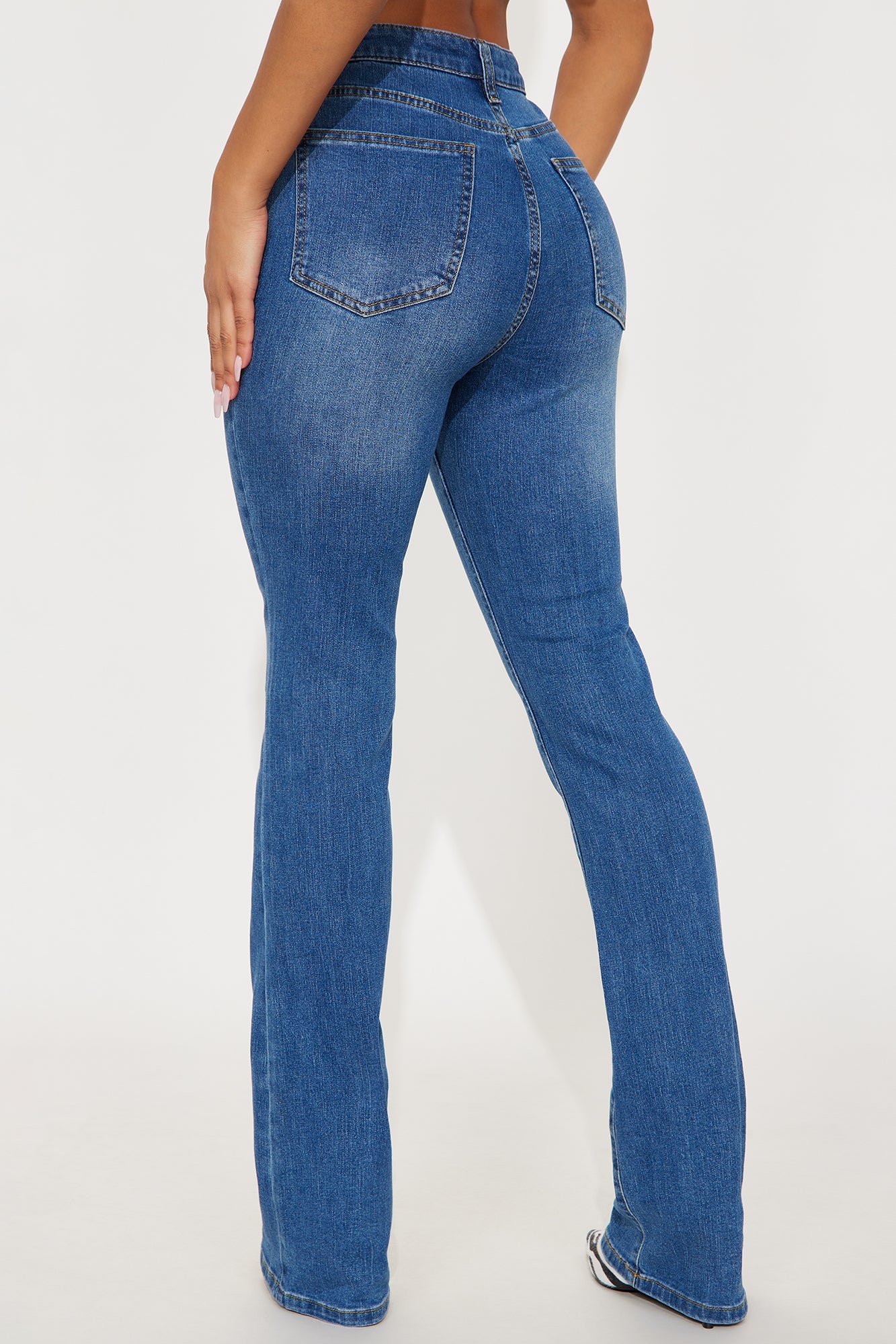 Tessa High Rise Bootcut Jeans - Medium Wash