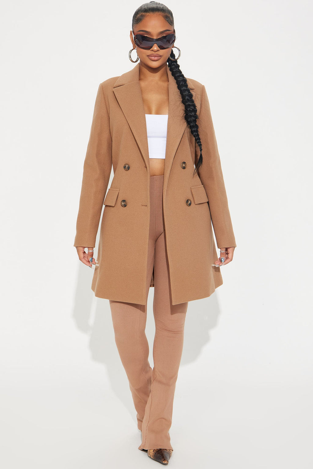 Kim Wool Coat - Camel