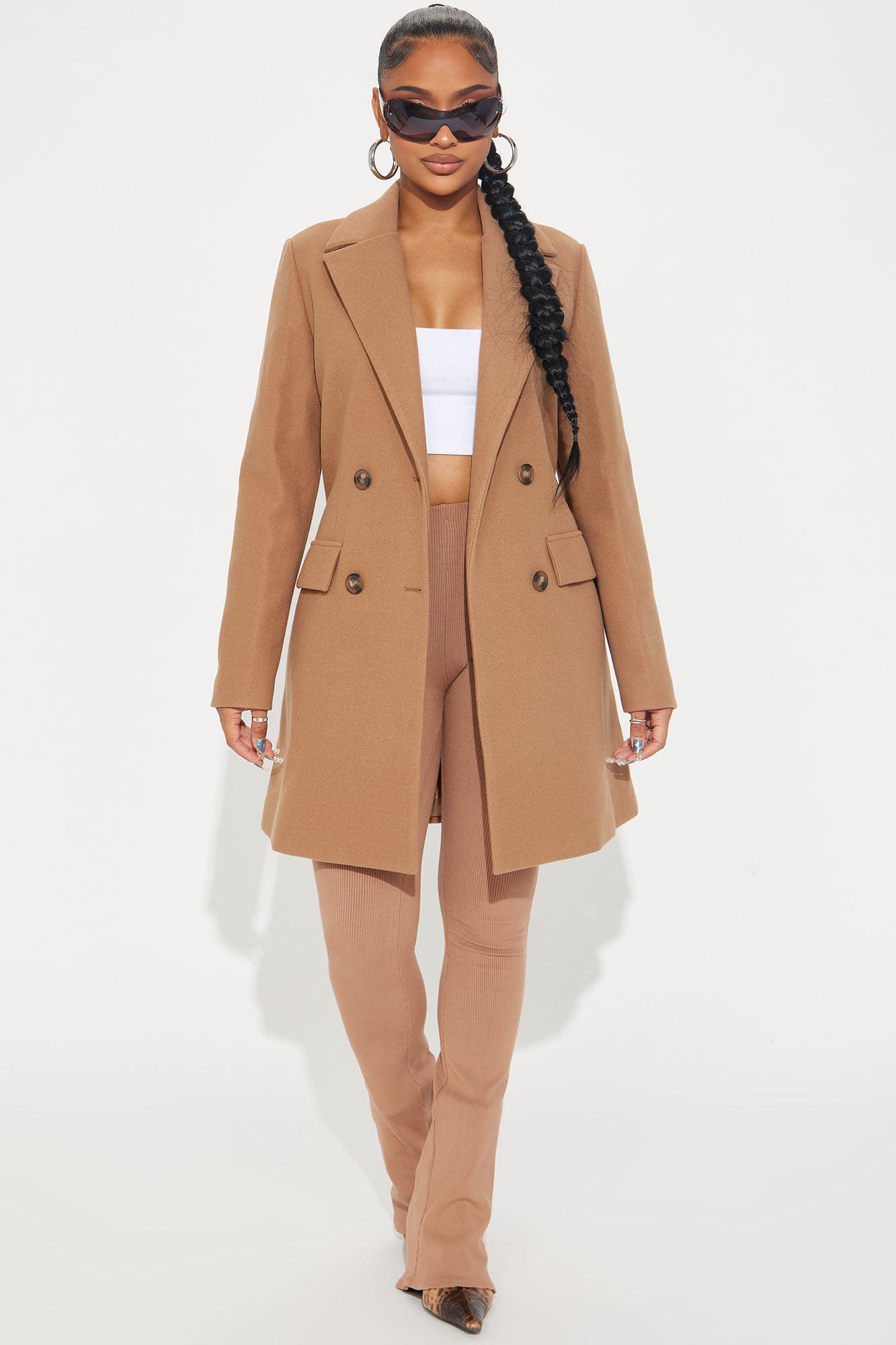 Kim Wool Coat - Camel