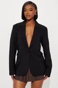 The Janet Blazer - Black