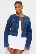 Nolita Denim Jacket - Medium Wash