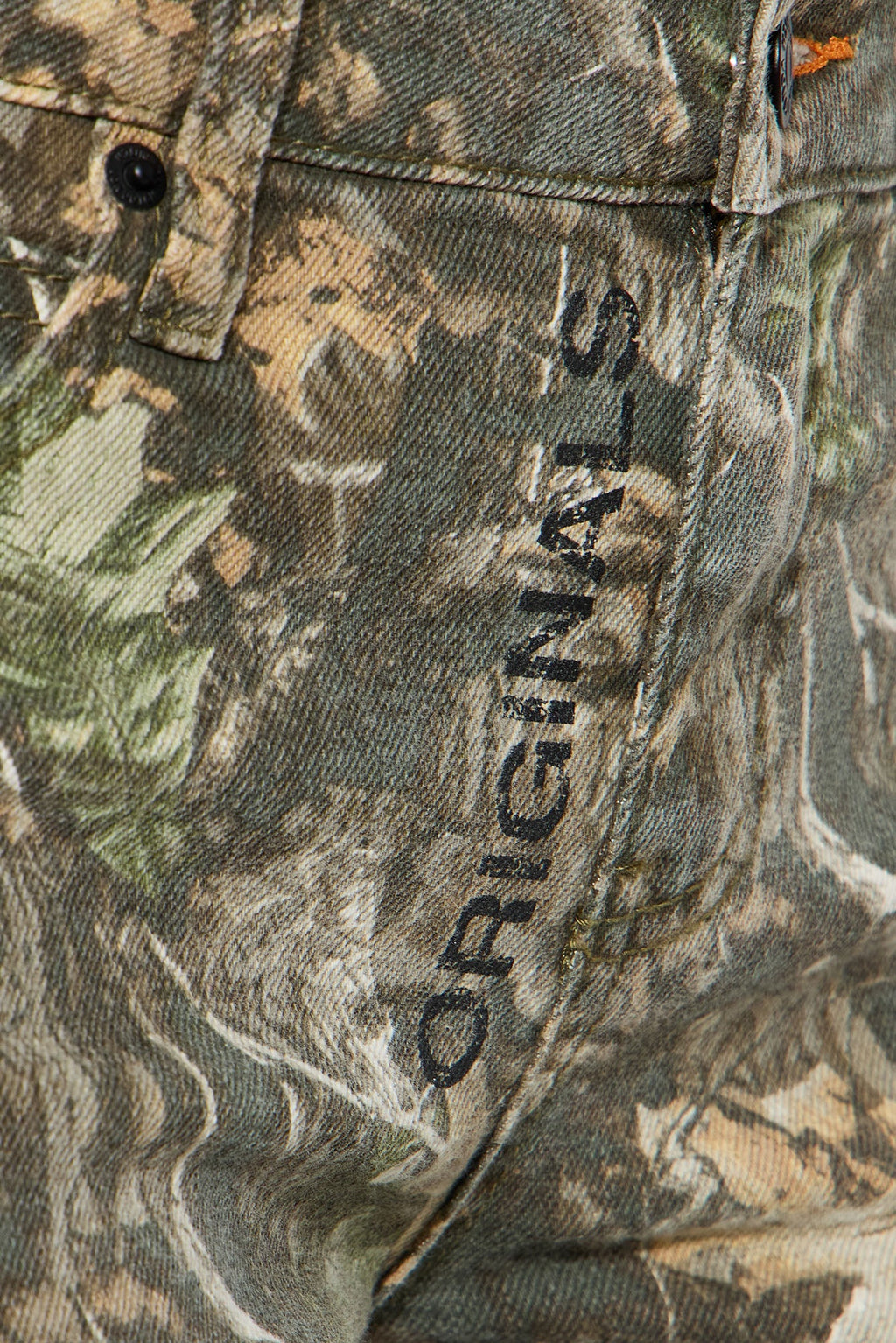 Von Dutch Camo Straight Leg Jeans - Camouflage