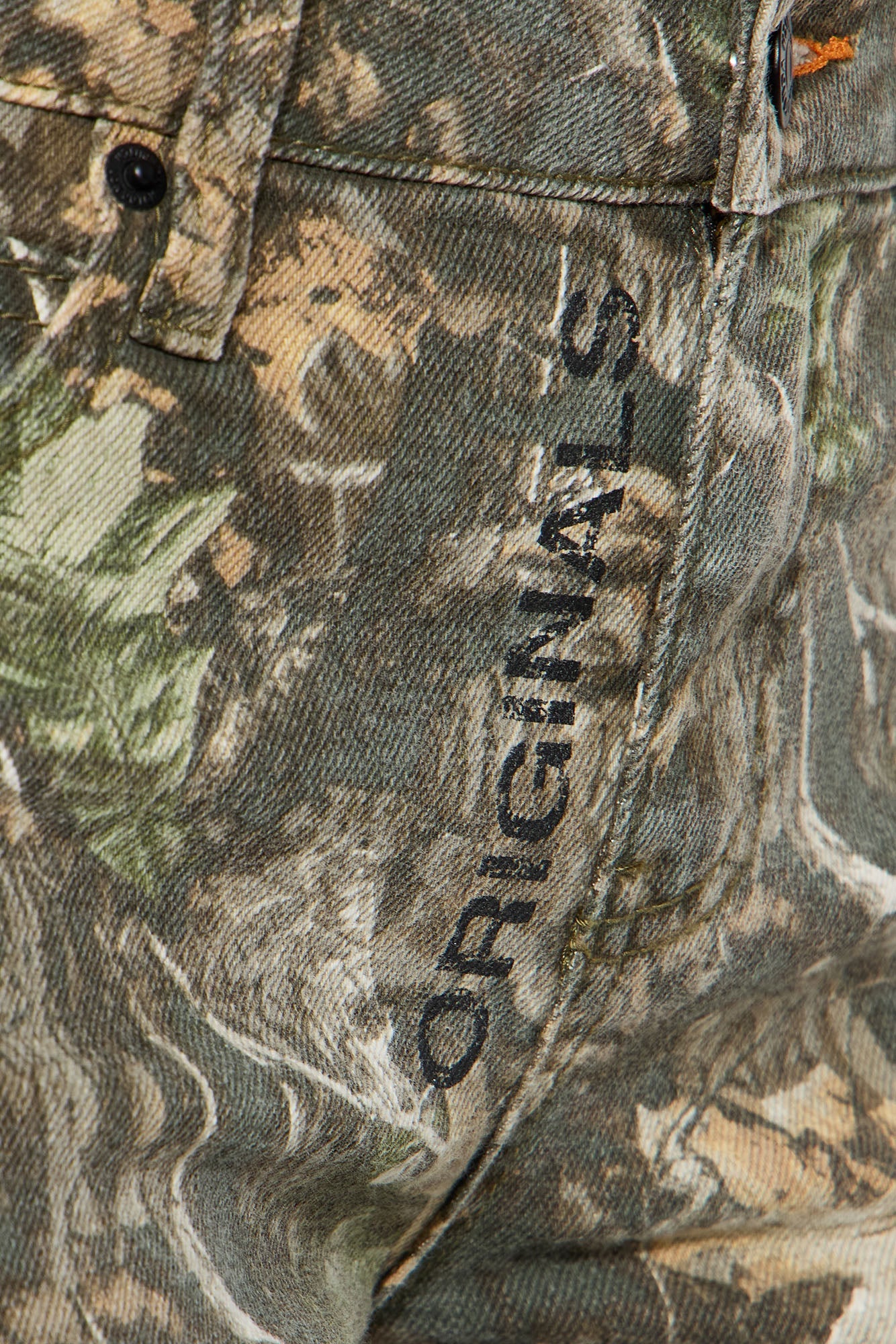 Von Dutch Camo Straight Leg Jeans - Camouflage