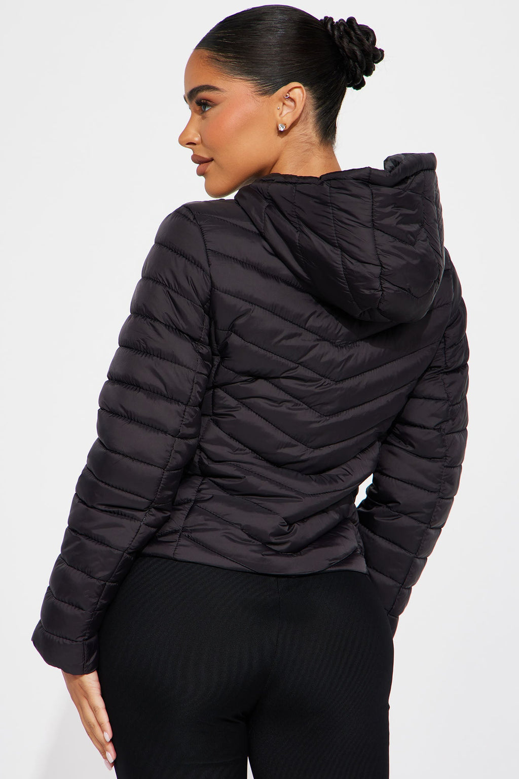 Cold Times Puffer Jacket - Black