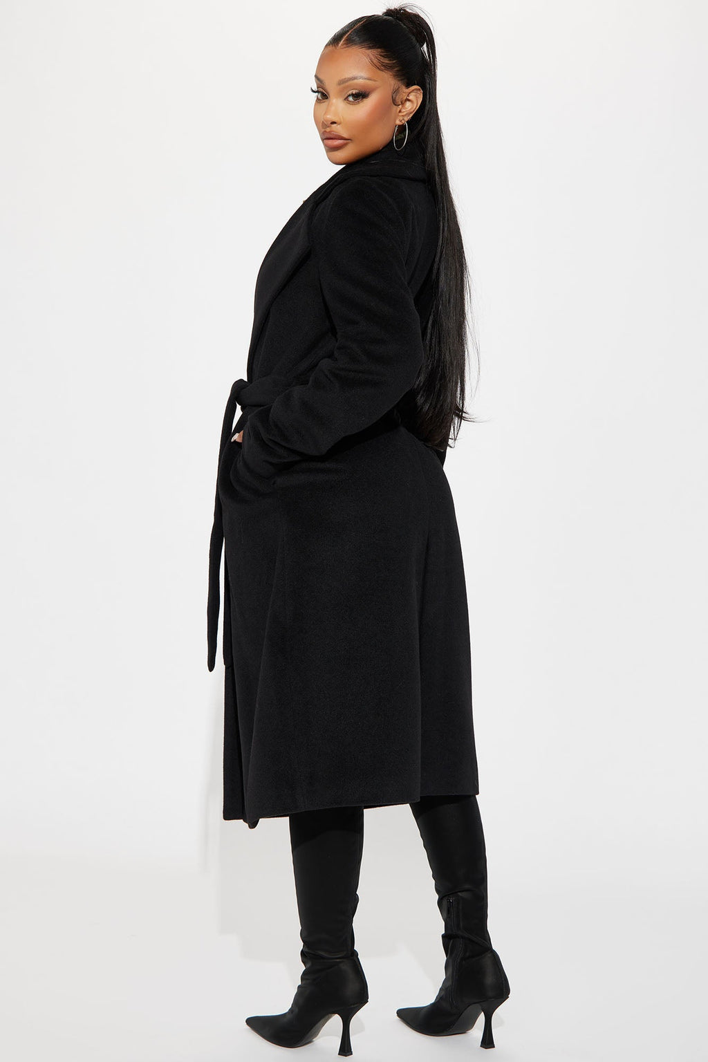 Camile Trench Coat - Black