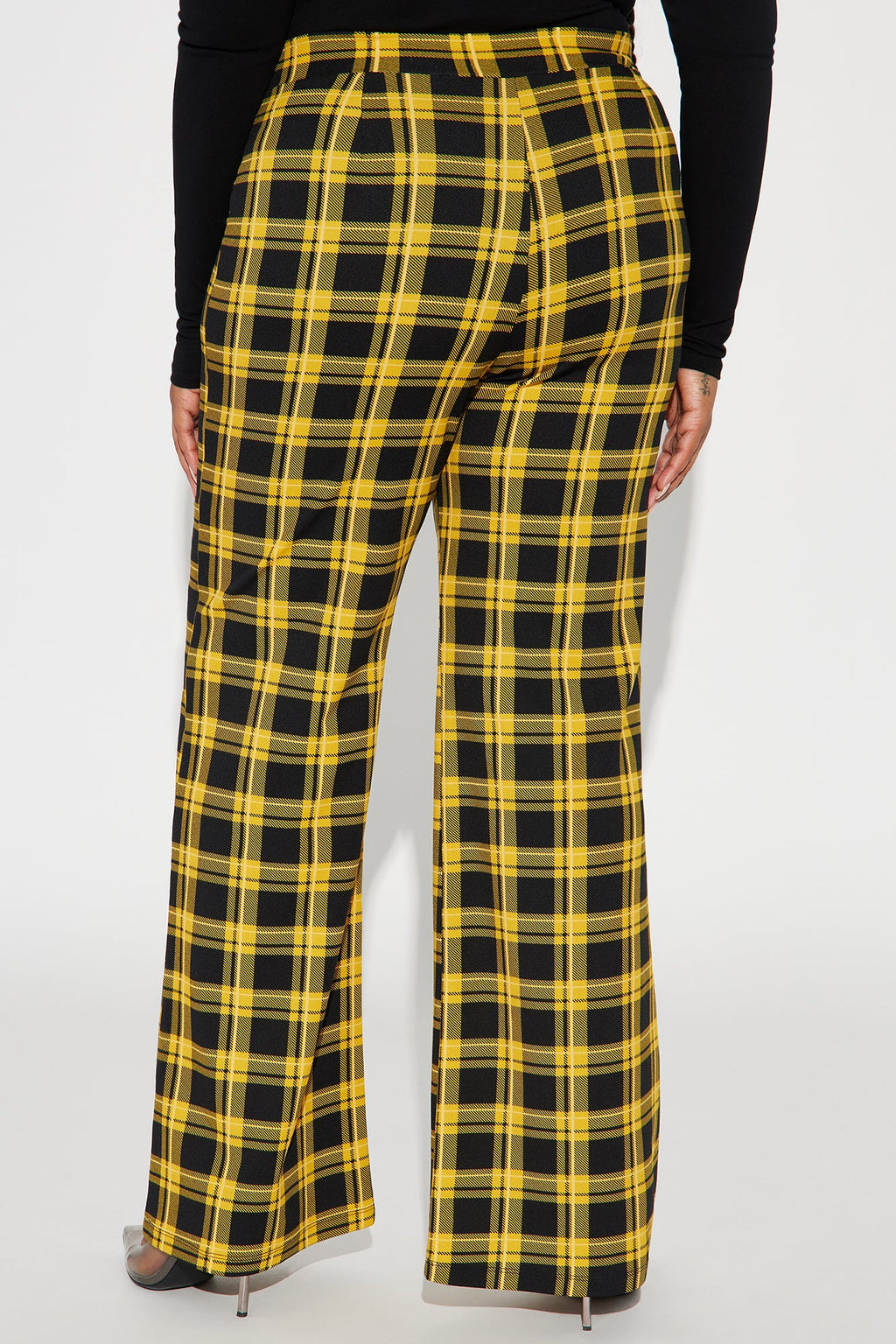 Jahia Flare Pants - Yellow/combo