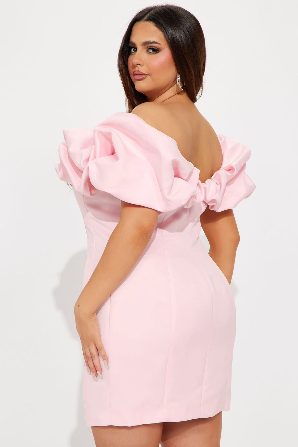 Parisian Nights Mini Dress - Pink