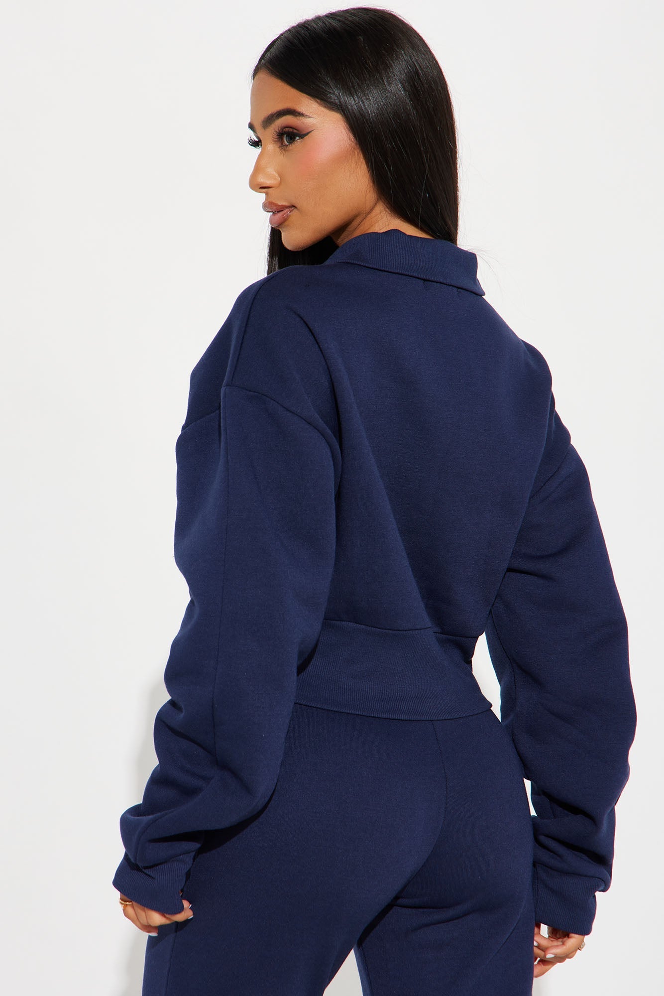 St. Tropez Polo Sweatshirt - Navy