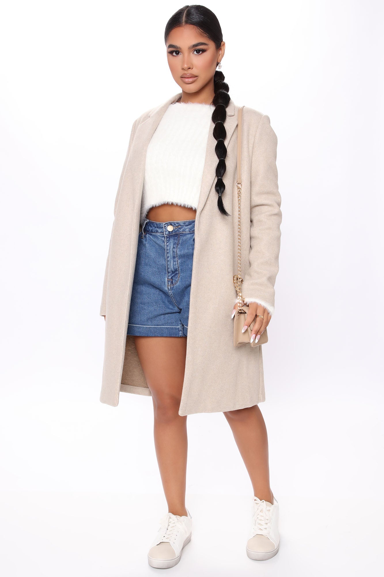 Long Nights Coat - Oatmeal