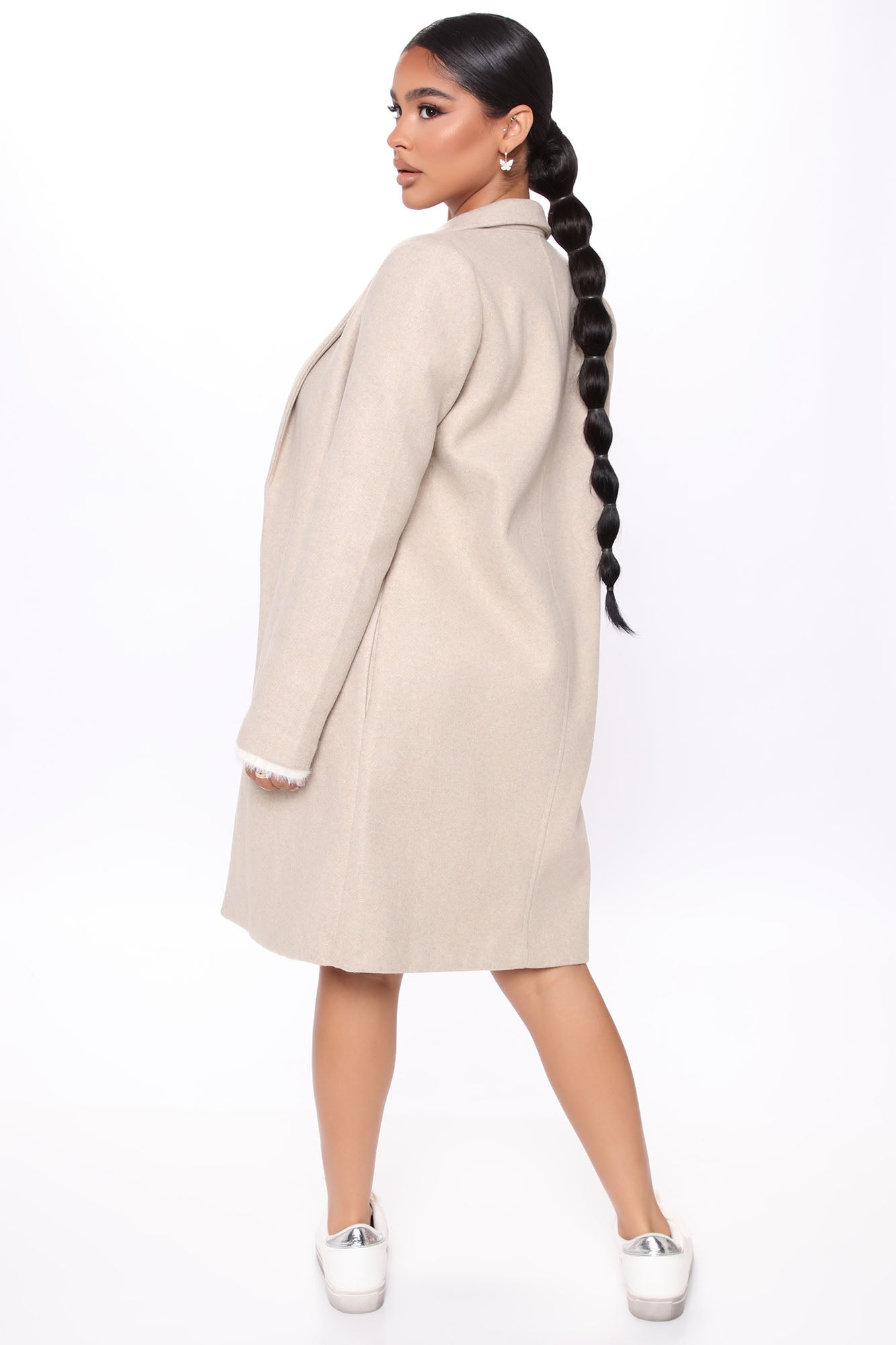 Long Nights Coat - Oatmeal