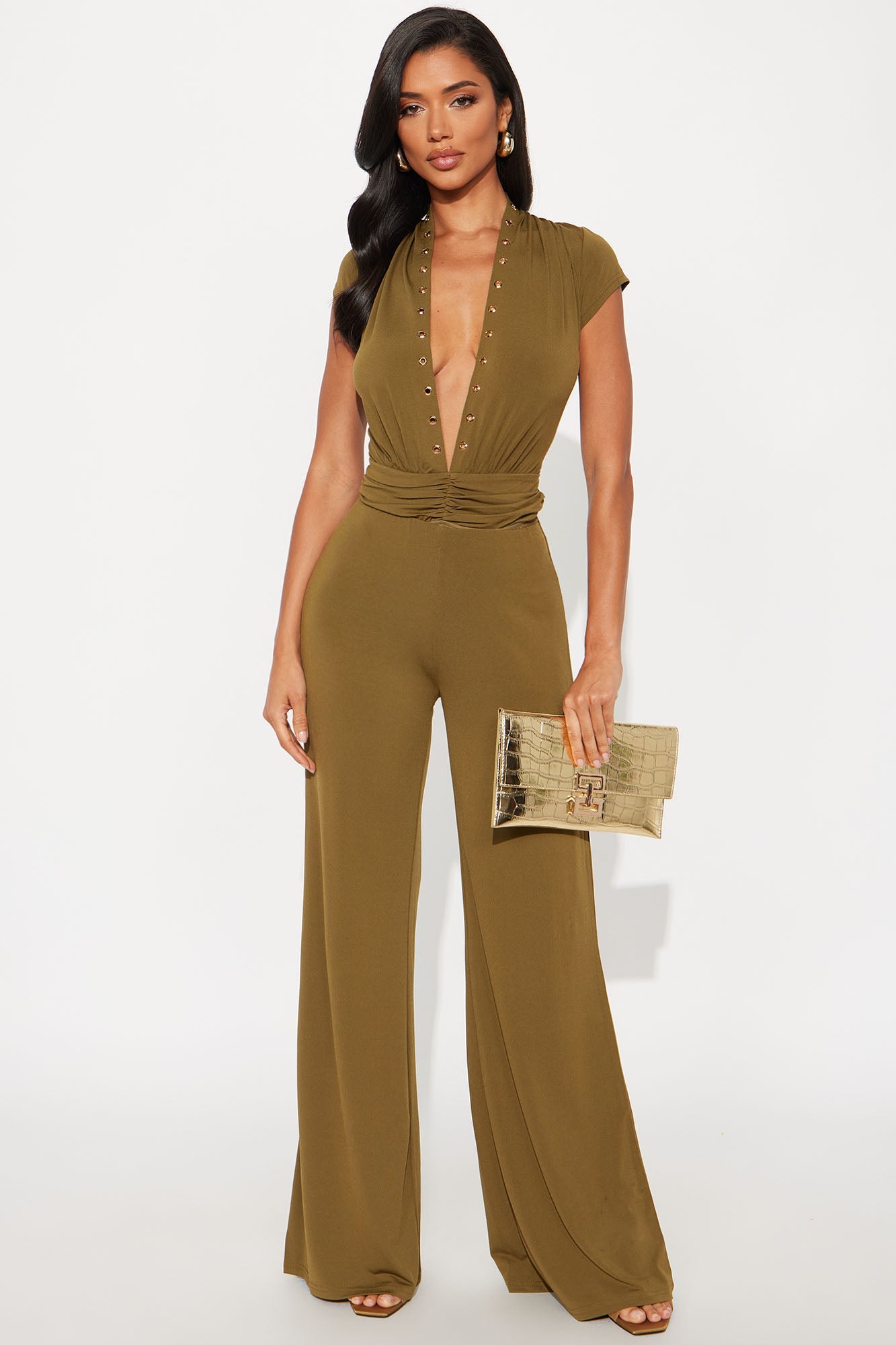 Metal Muse Pant Set - Olive