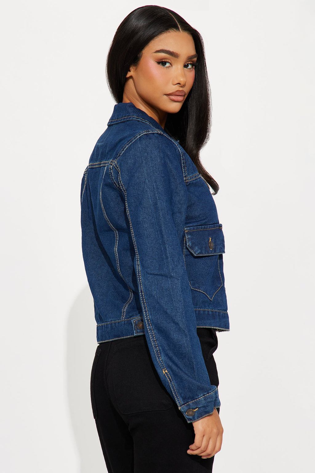 Malibu Denim Jacket - Dark Wash