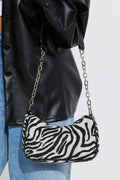 The Perfect Touch Of Zebra Handbag - Black/White