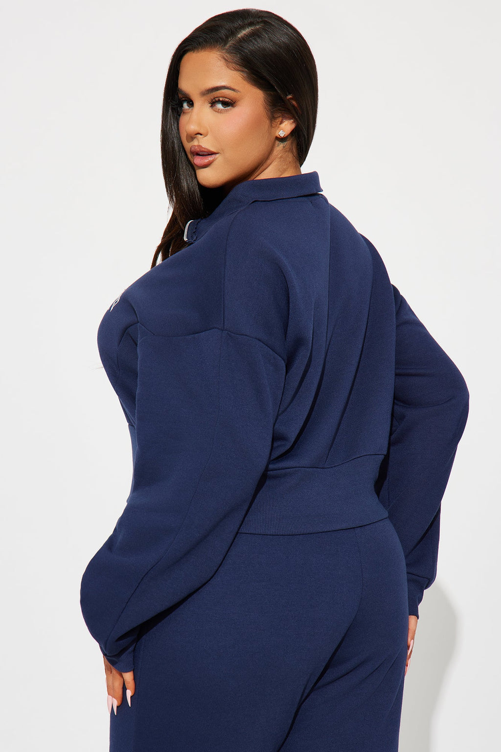 St. Tropez Polo Sweatshirt - Navy