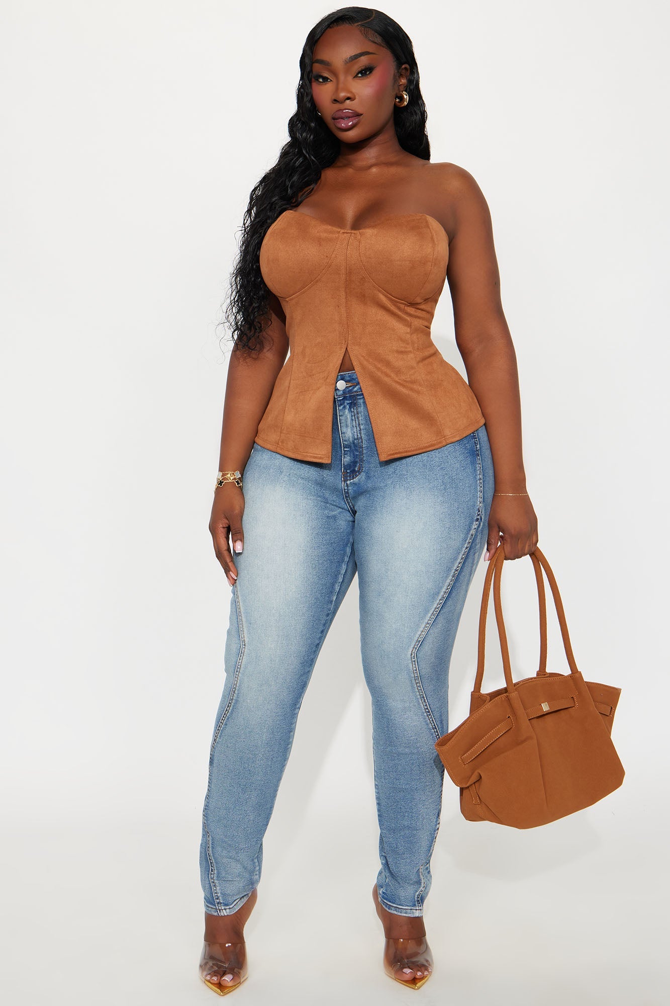 Miraloma Mid Rise Skinny Jeans - Medium Wash