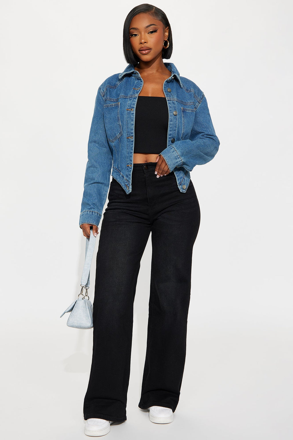 Big Talk Denim Jacket - Medium Wash