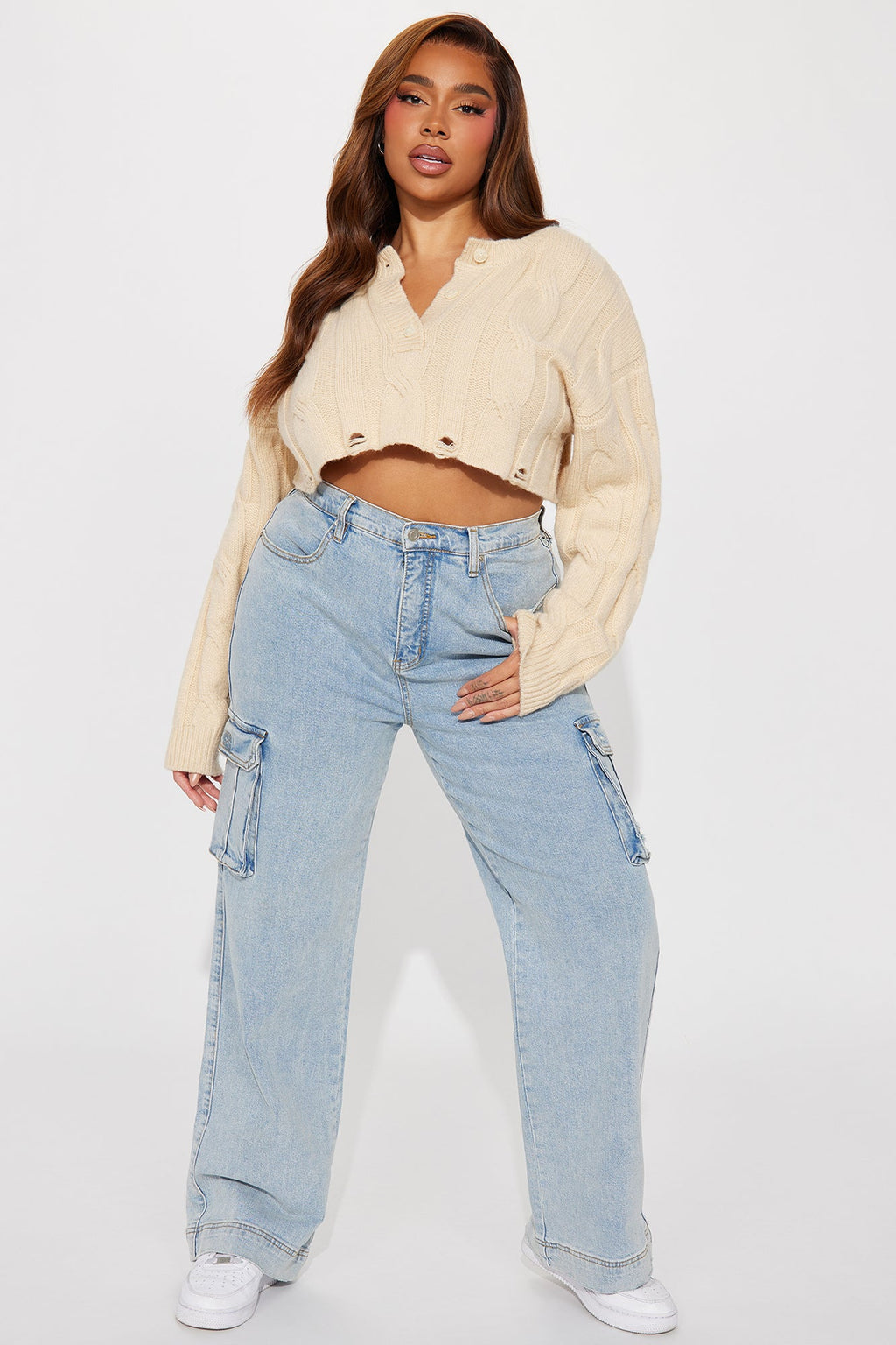 Stayin' In Tune Sweater - Cream