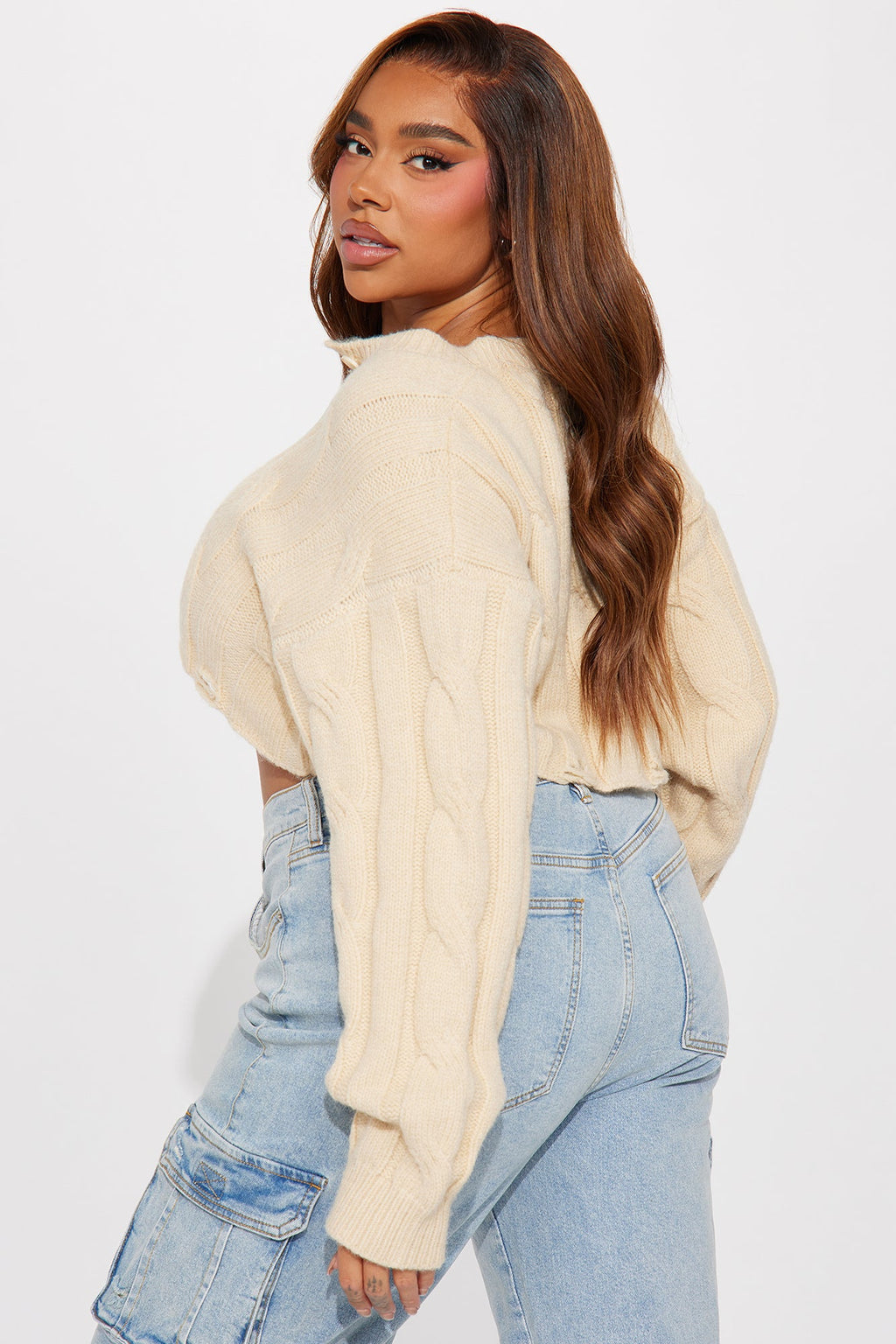 Stayin' In Tune Sweater - Cream