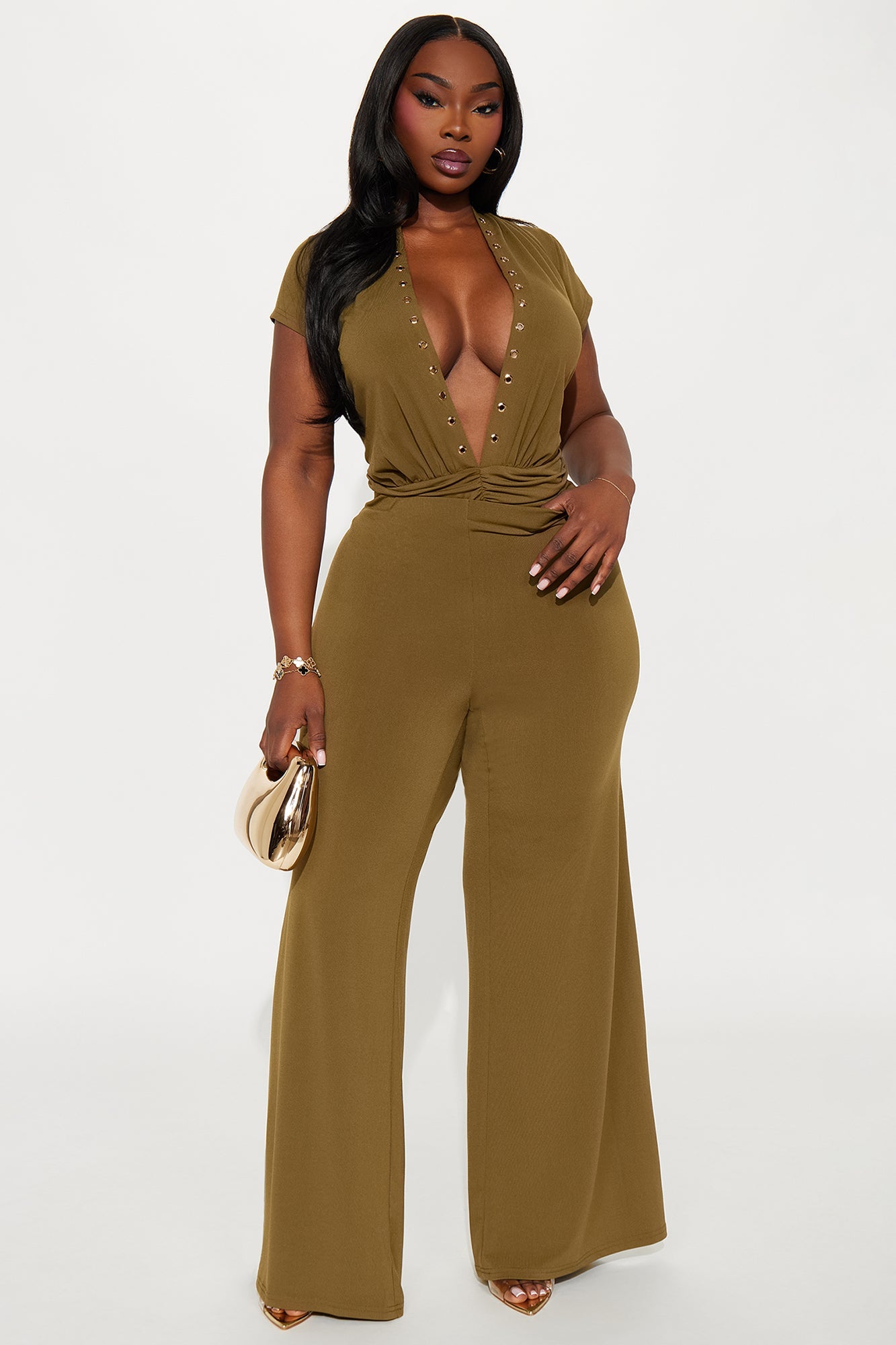 Metal Muse Pant Set - Olive